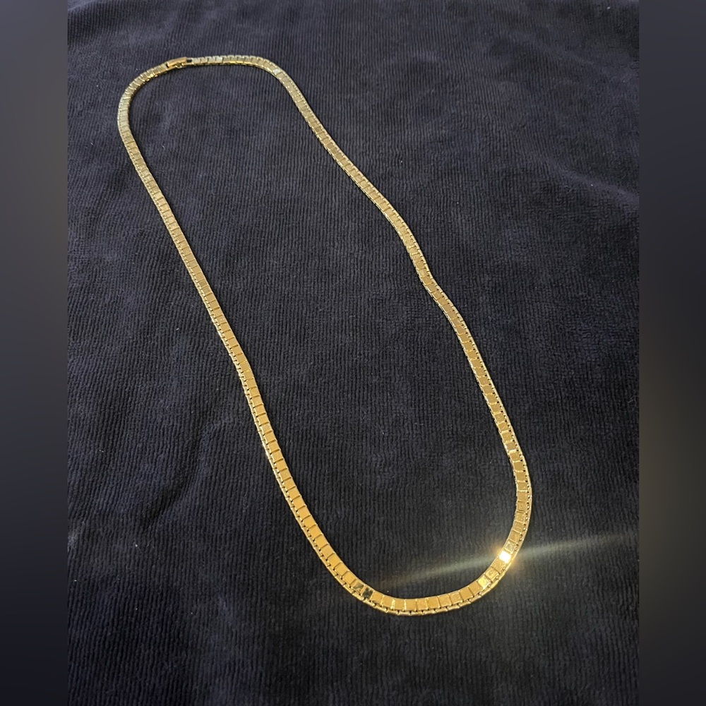 Vintage Monet Gold Toned Necklace
